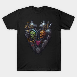 Cyborg Hearts T-Shirt